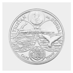 2026 Tristan da Cunha Proof Coin - WhaleAlbatross